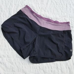 Lululemon Black Workout Shorts